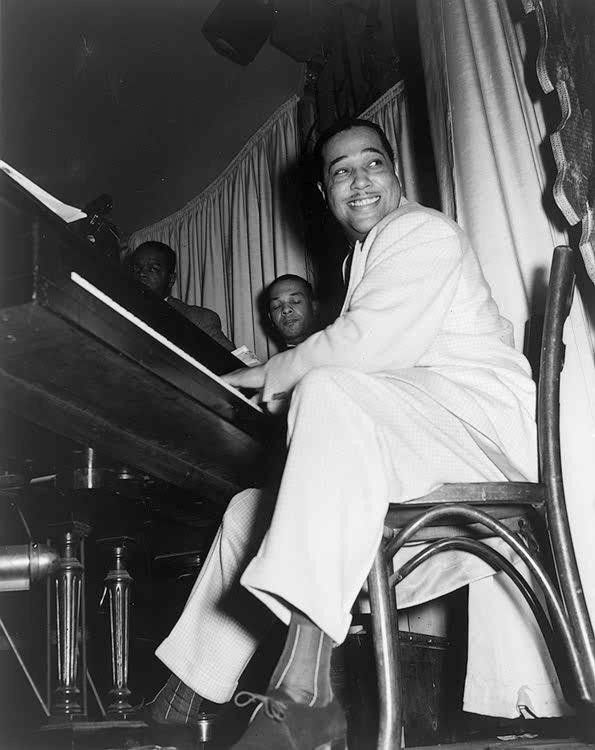 Duke Ellington at the piano, Hurricane Club, New York City, 1943